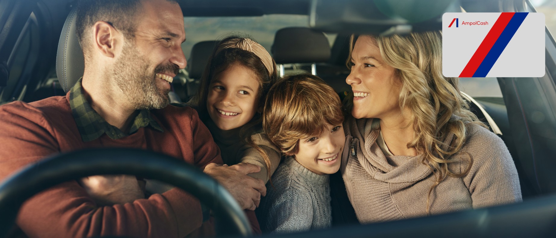 Good trips start with an Ampol gift card.