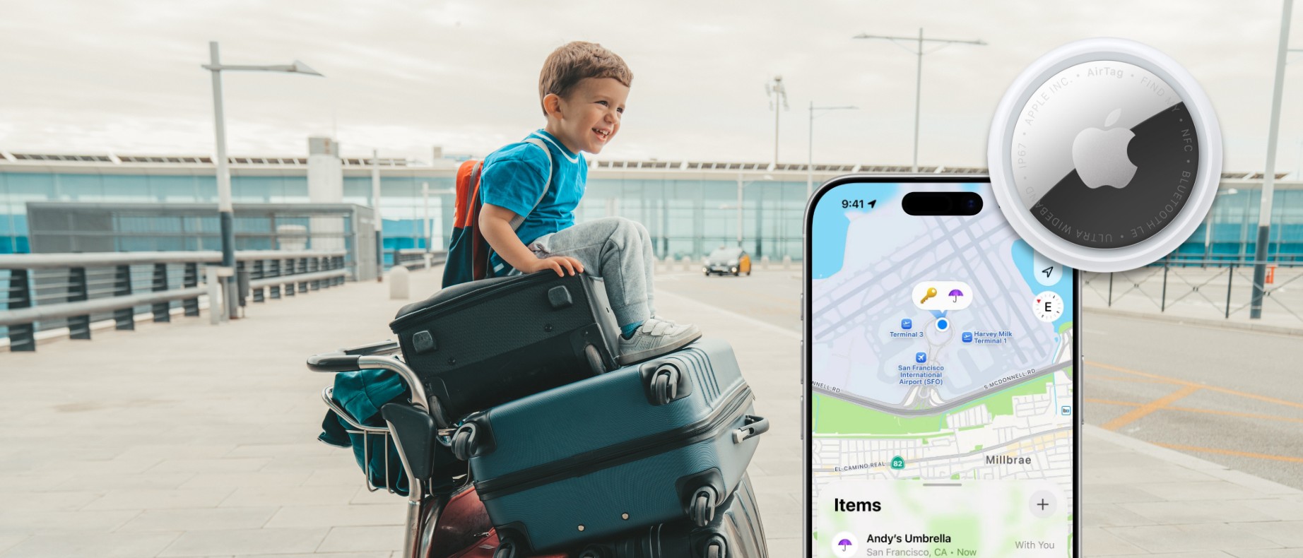 Keep your luggage, on your radar.